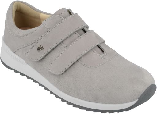 FINN COMFORT: IVREA CLOUD SNEAKER DA DONNA IN NABUK COLORE GRIGIO