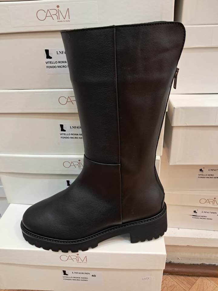 CARIM: STIVALE ALTO IN PELLE