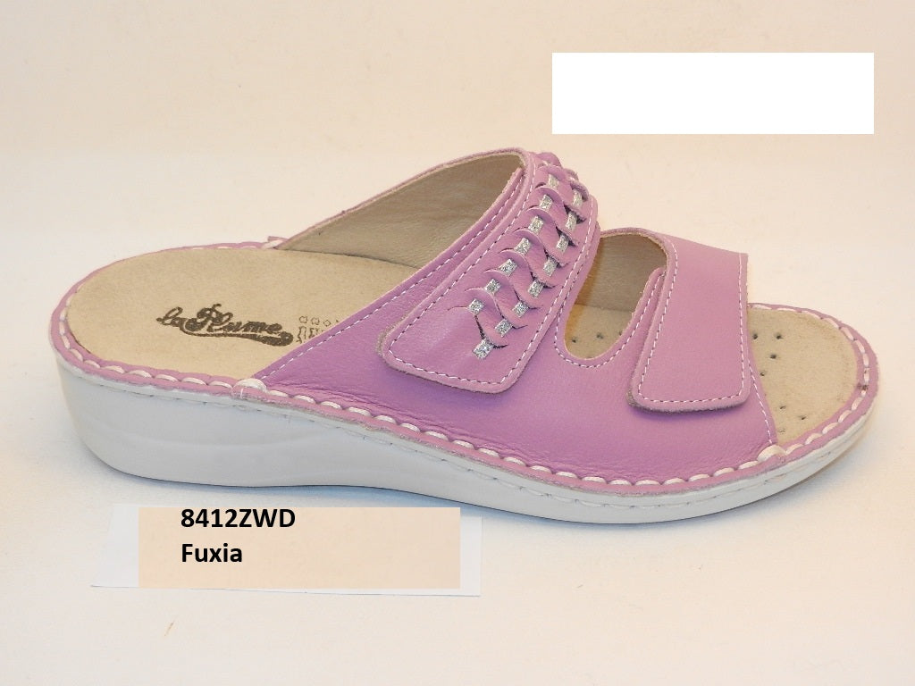 PLUME: CIABATTA DONNA 8412ZWD COLORE FUXIA