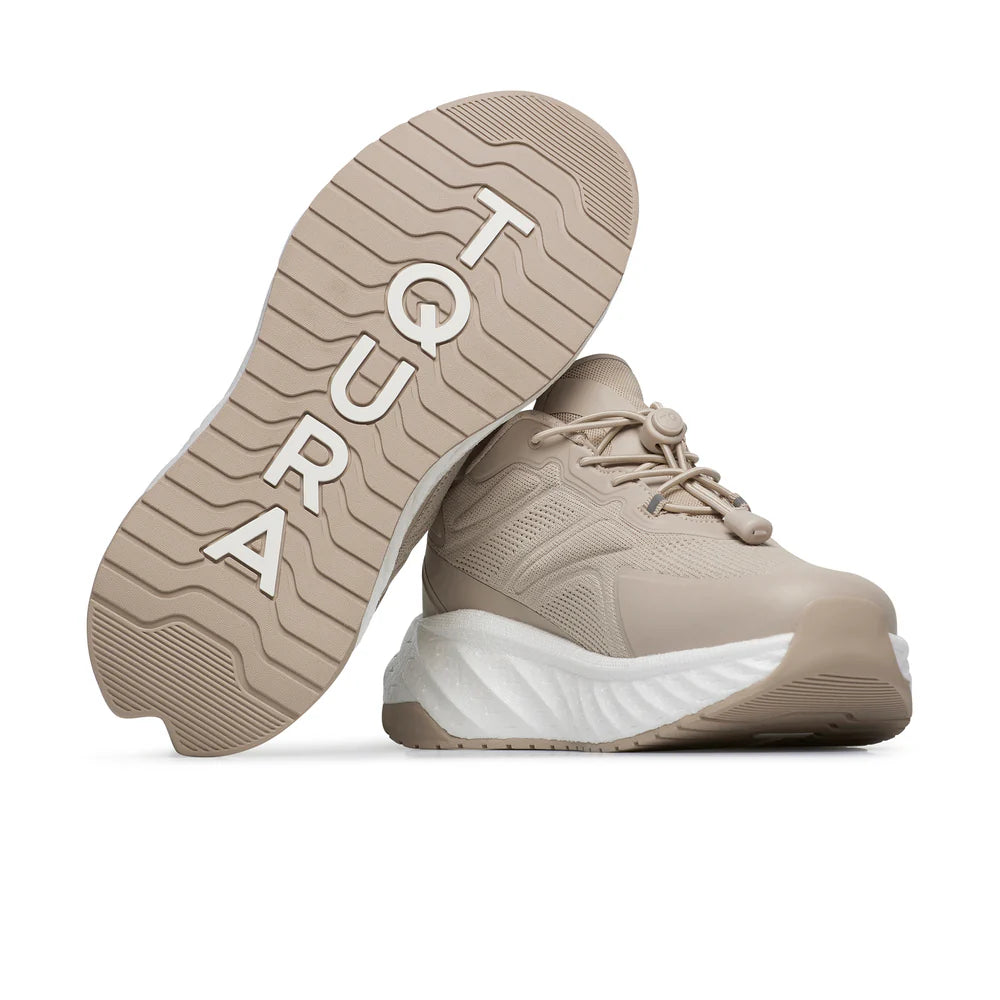 YDA LINEA TQURA: C1Y-NOAH KNITST BEIGE - SNEAKER ORTOPEDICA