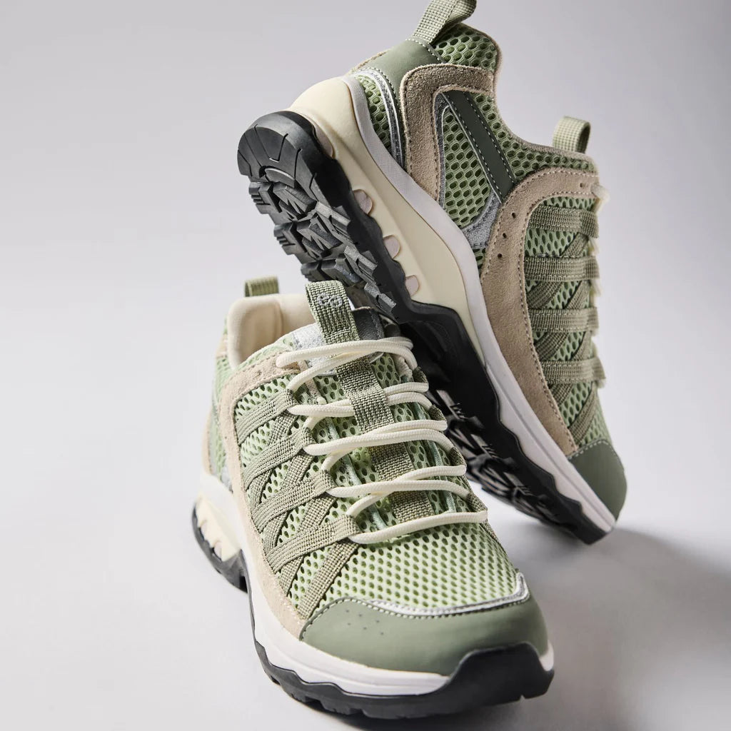 GREEN COMFORT: LONDON SNEAKER DA DONNA COLORE VERDE