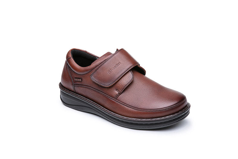 G Comfort P3708 – Scarpa Uomo Vera Pelle Impermeabile | Calzata Extra Wide K | Plantare Estraibile