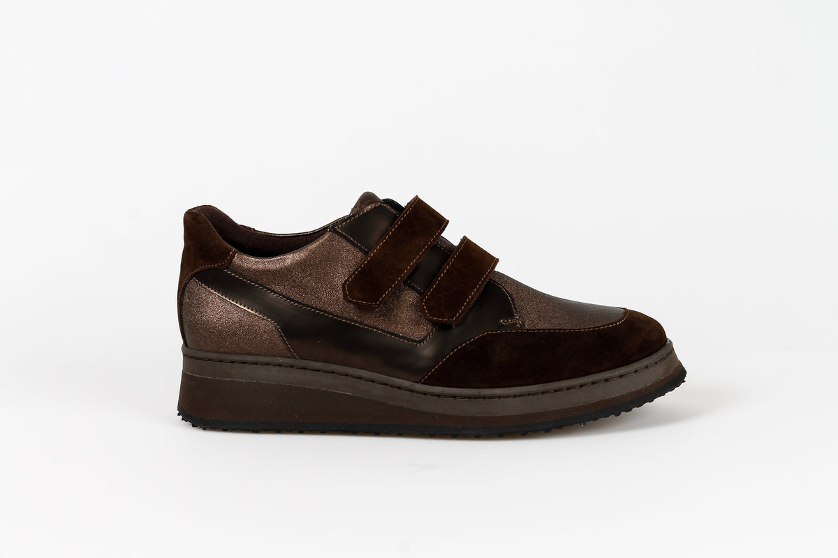 Duna FisioDuna WW19 AFRY – Scarpa Ortopedica Donna, Dispositivo Medico Detraibile, Plantare Estraibile, Colore Testa di Moro