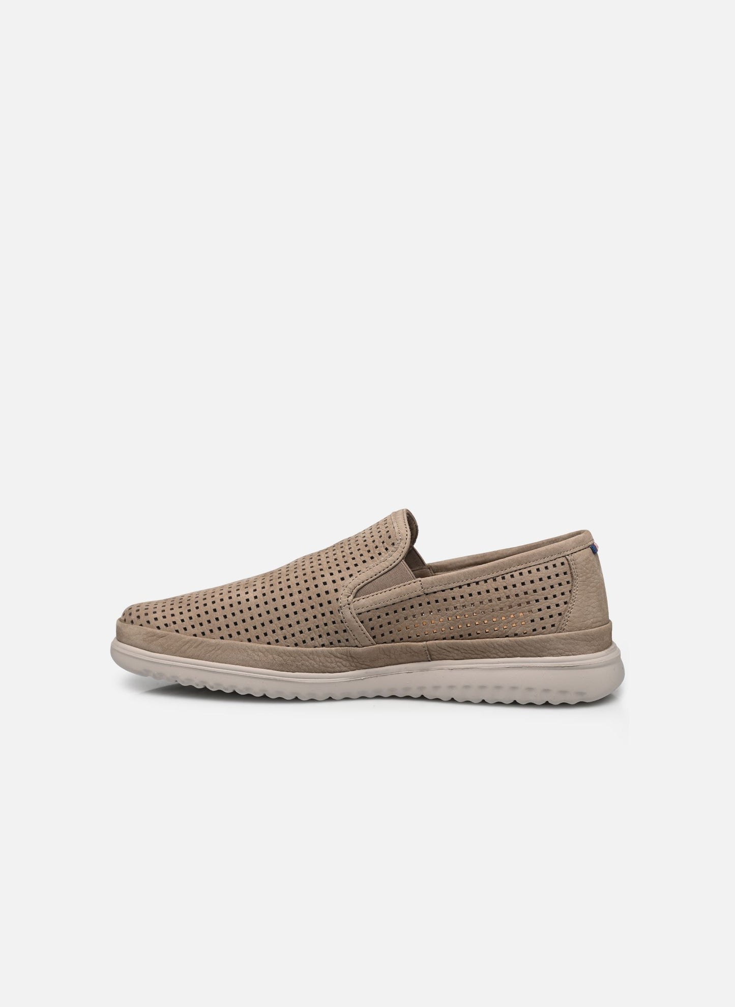 MEPHISTO: MOCASSINO UOMO IN PELLE SLIP ON  TIAGO SAND COLORE BEIGE