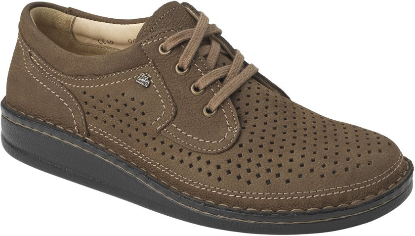 FINN COMFORT: SCARPE UOMO IN VERA PELLE FATTO A MANO BADEN KAFEE