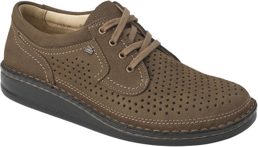 FINN COMFORT: SCARPE UOMO IN VERA PELLE FATTO A MANO BADEN KAFEE