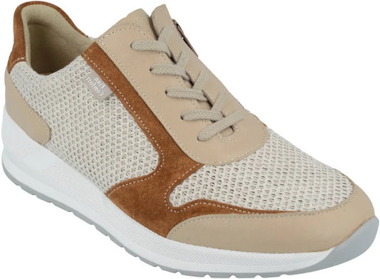 FINN COMFORT: MORI SNEAKER DA DONNA COLORE SESAME-SAND-ALMOND