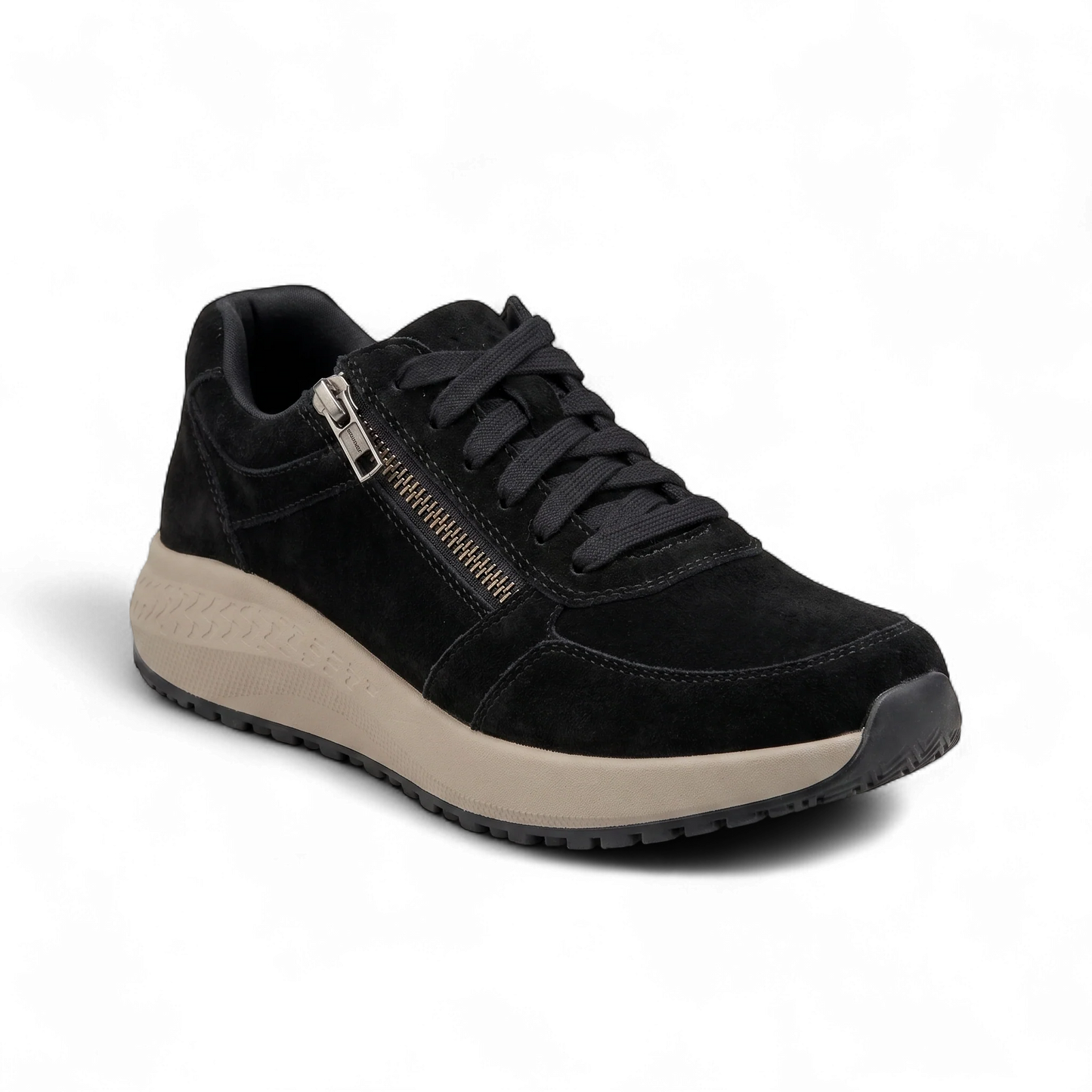 GREEN COMFORT: SNEAKER ZIGGA, PIANTA LARGA H, PLANTARE ESTRAIBILE, COLORE NERO