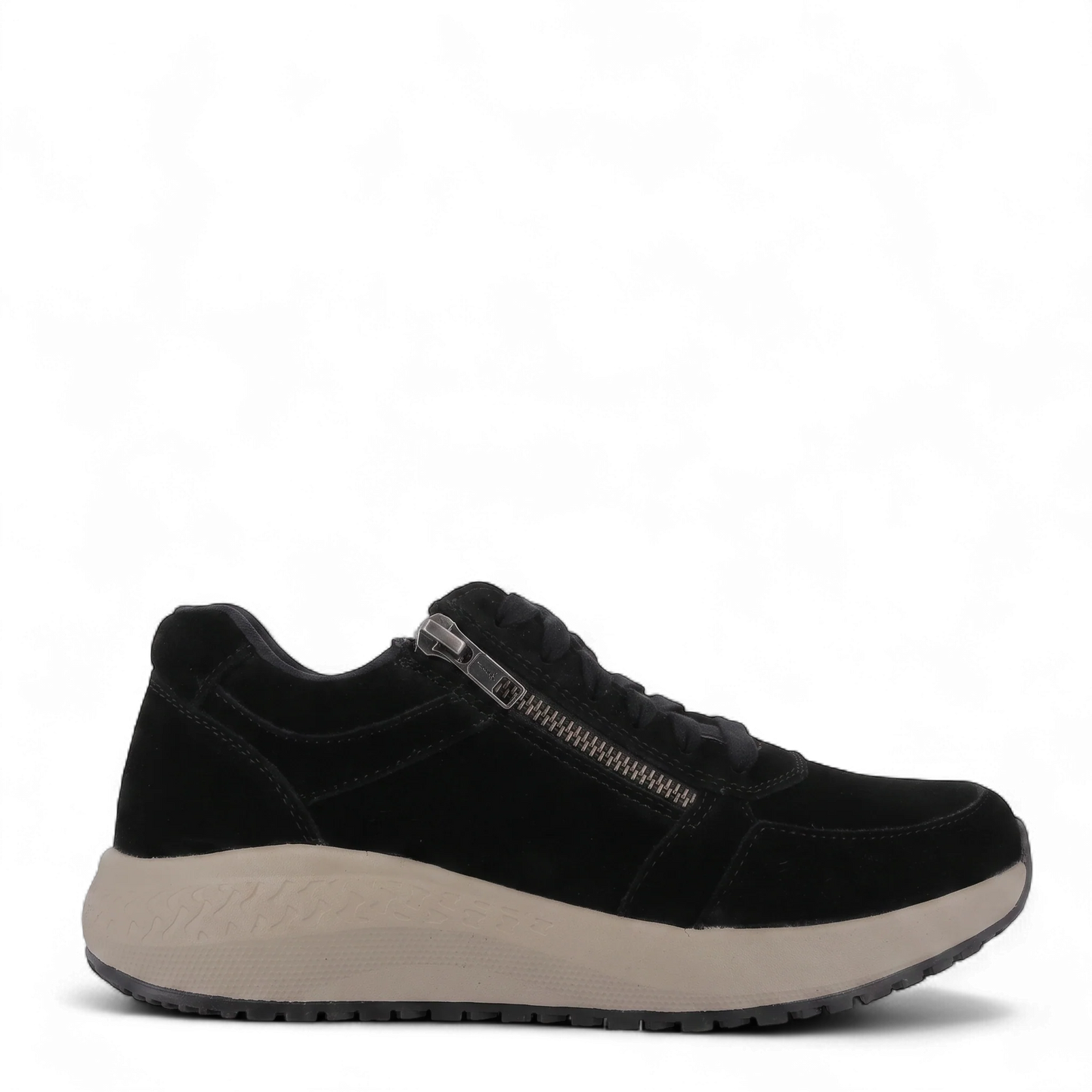 GREEN COMFORT: SNEAKER ZIGGA, PIANTA LARGA H, PLANTARE ESTRAIBILE, COLORE NERO
