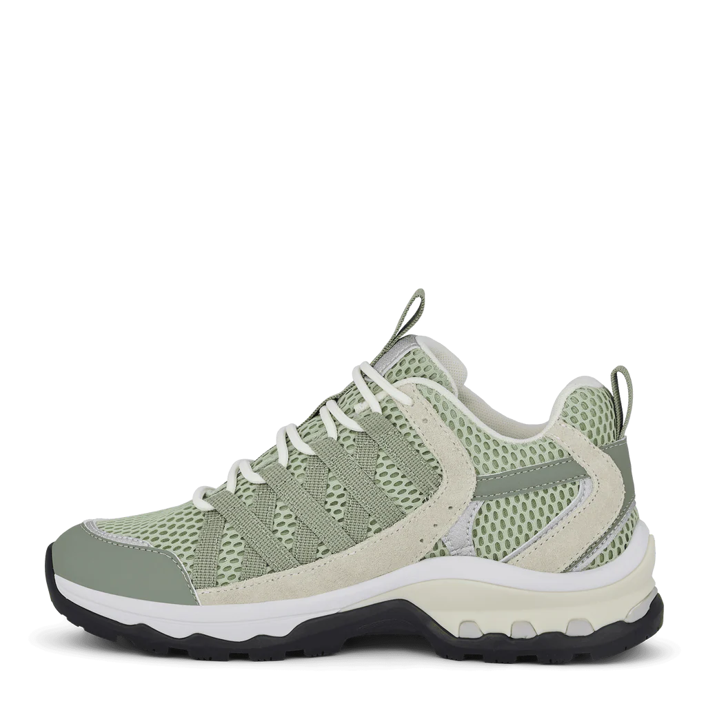 GREEN COMFORT: LONDON SNEAKER DA DONNA COLORE VERDE