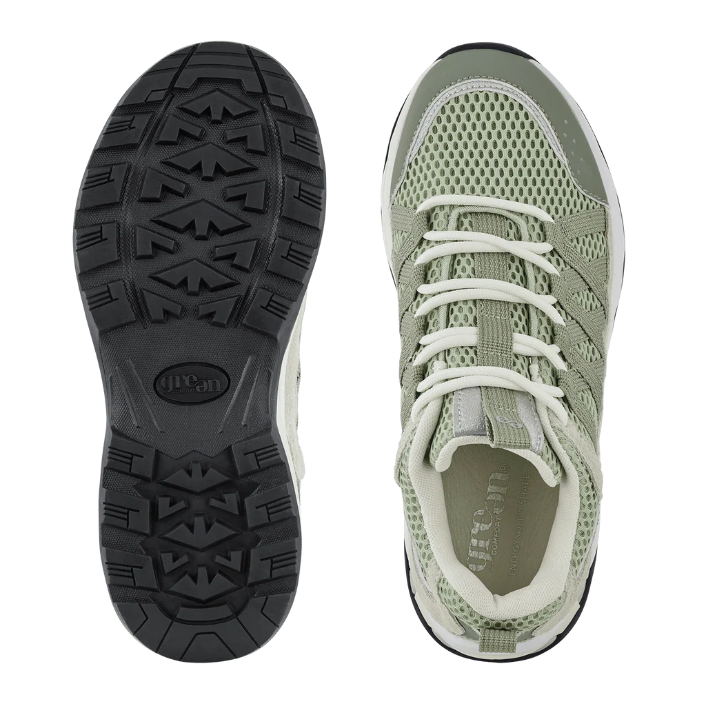 GREEN COMFORT: LONDON SNEAKER DA DONNA COLORE VERDE