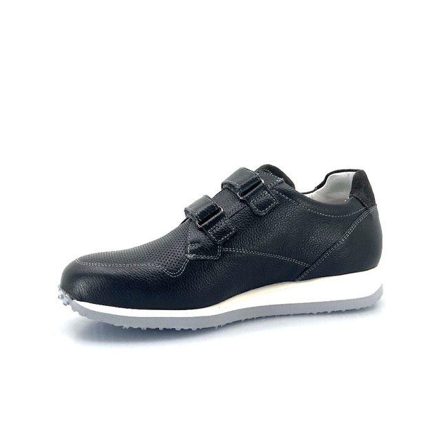 Duna Madis UM70 Ionas – Scarpa Ortopedica Uomo in Vera Pelle, Doppio Velcro, Plantare Estraibile, Dispositivo Medico Detraibile