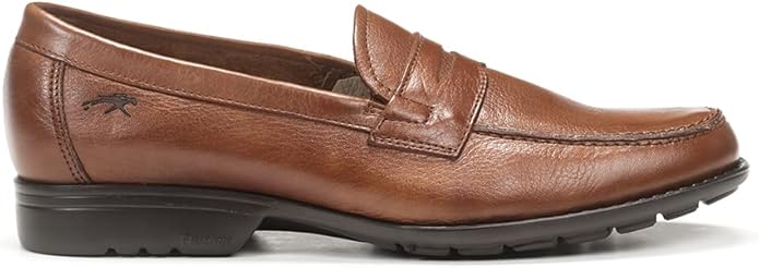 FLUCHOS: JORDI 8338 COLORE MARRONE - MOCASSINO DA UOMO