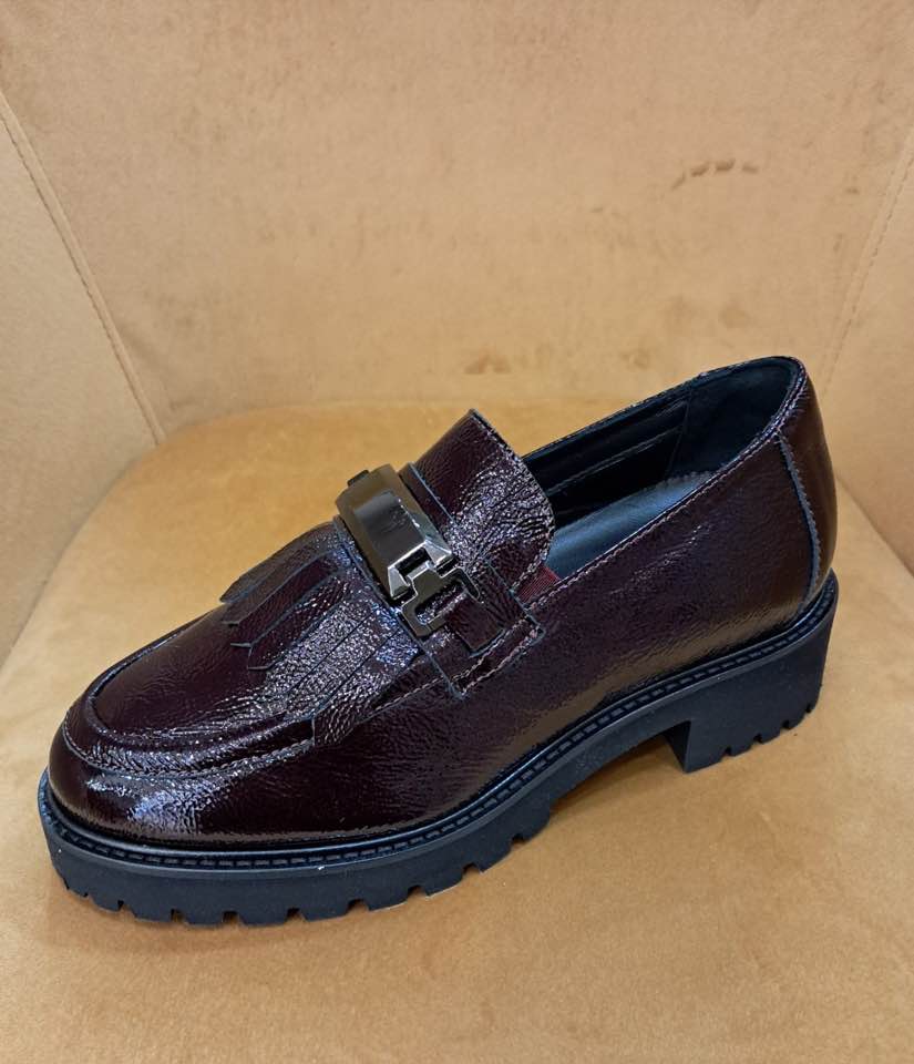 CARIM: MOCASSINO IN PELLE LUCIDA