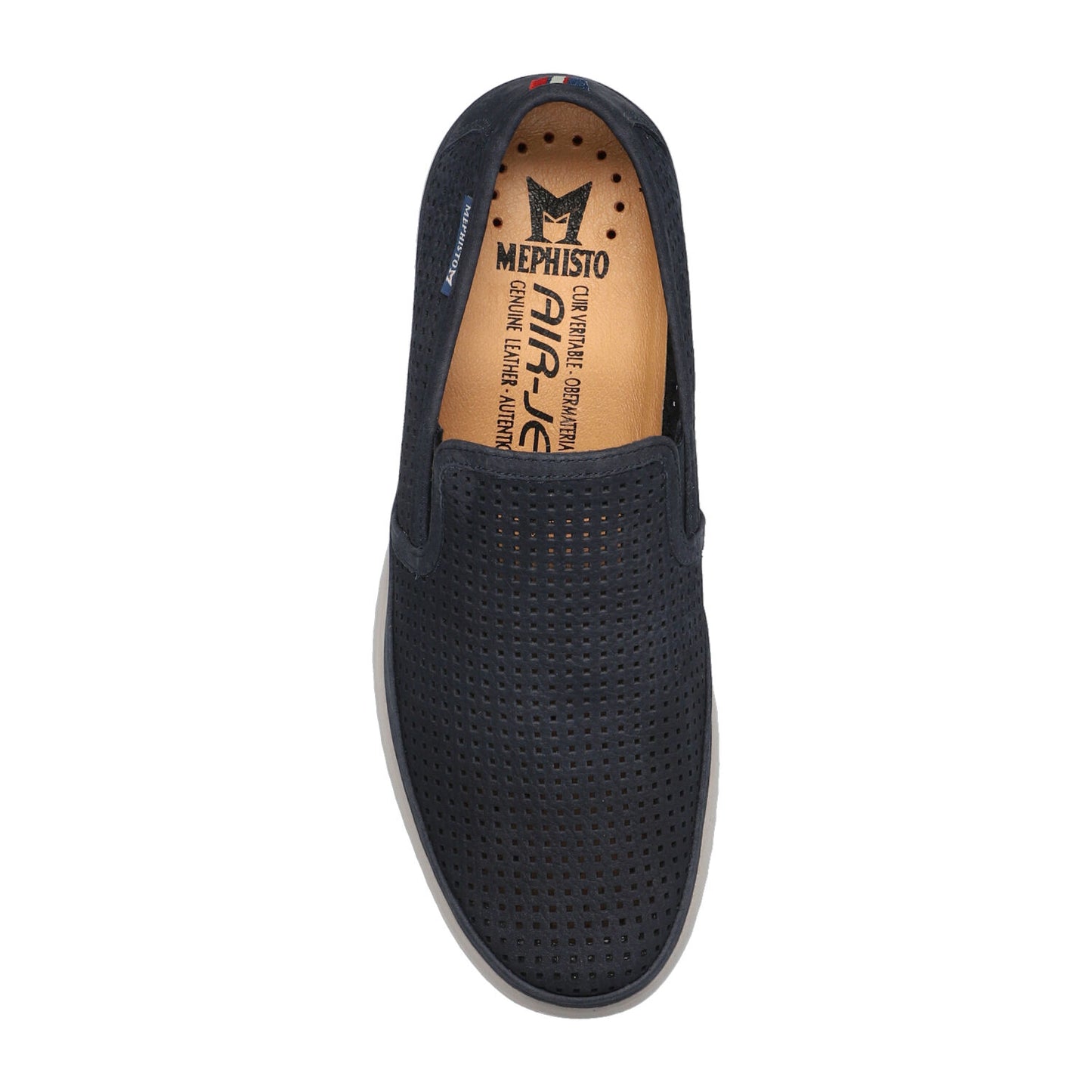 MEPHISTO: TIAGO MOCASSINO UOMO SLIP-ON COLORE BLU