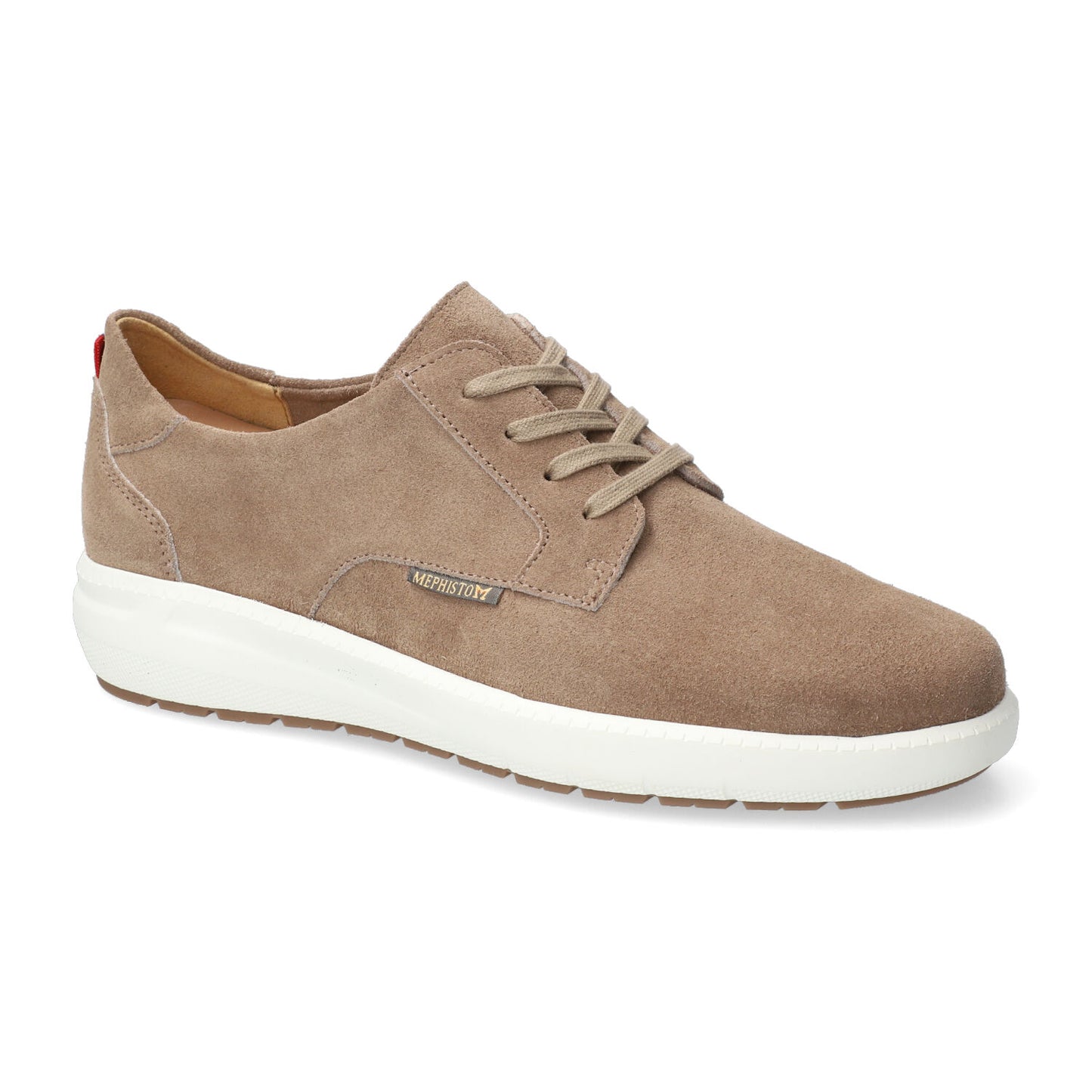 MEPHISTO: SCARPA UOMO VERA PELLE JORIS TAUPE COLORE BEIGE
