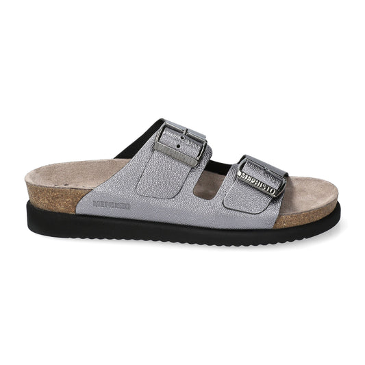 MEPHISTO: SANDALO DONNA IN VERA PELLE HESTER COLORE GRIGIO