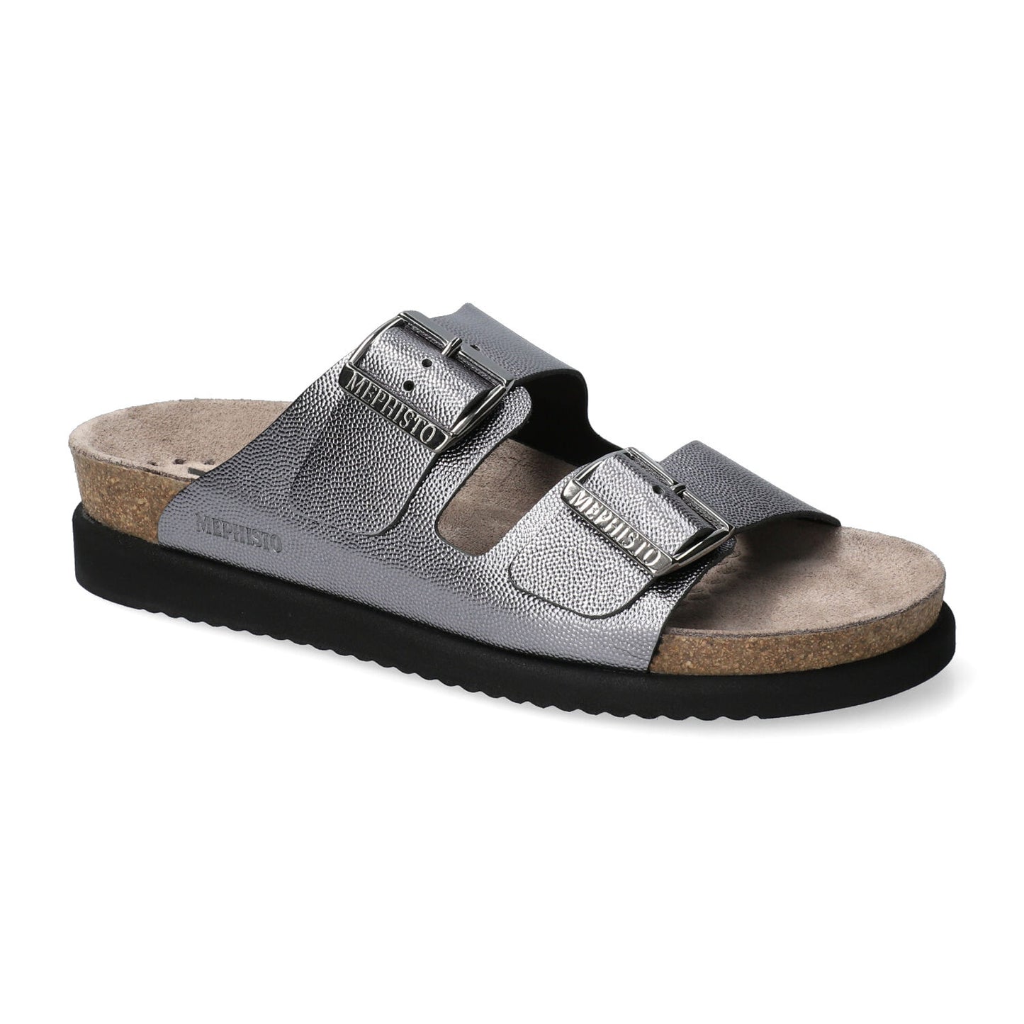 MEPHISTO: SANDALO DONNA IN VERA PELLE HESTER COLORE GRIGIO