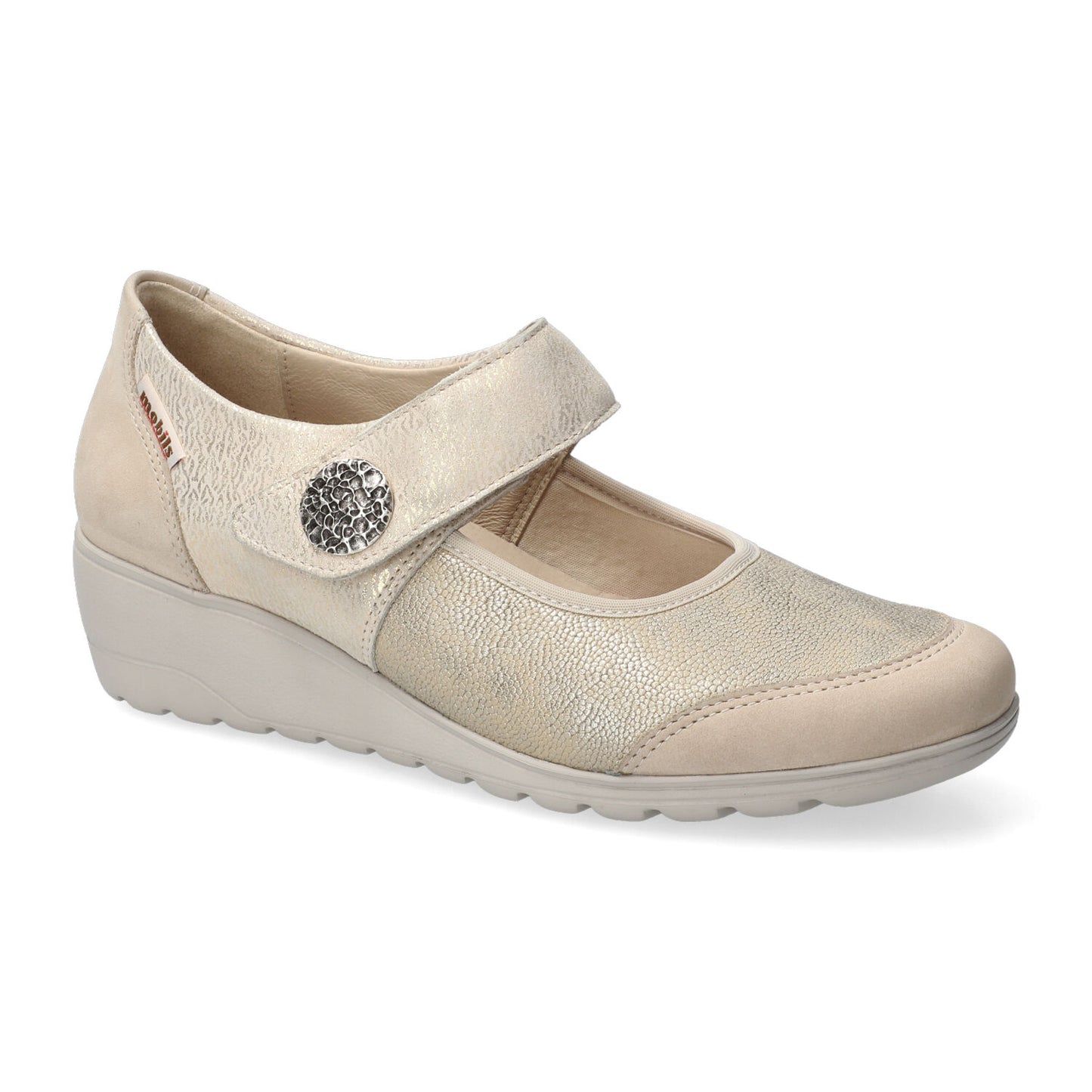 MOBILS BY MEPHISTO: SCARPA DONNA IN VERA PELLE BATHILDA COLORE BEIGE