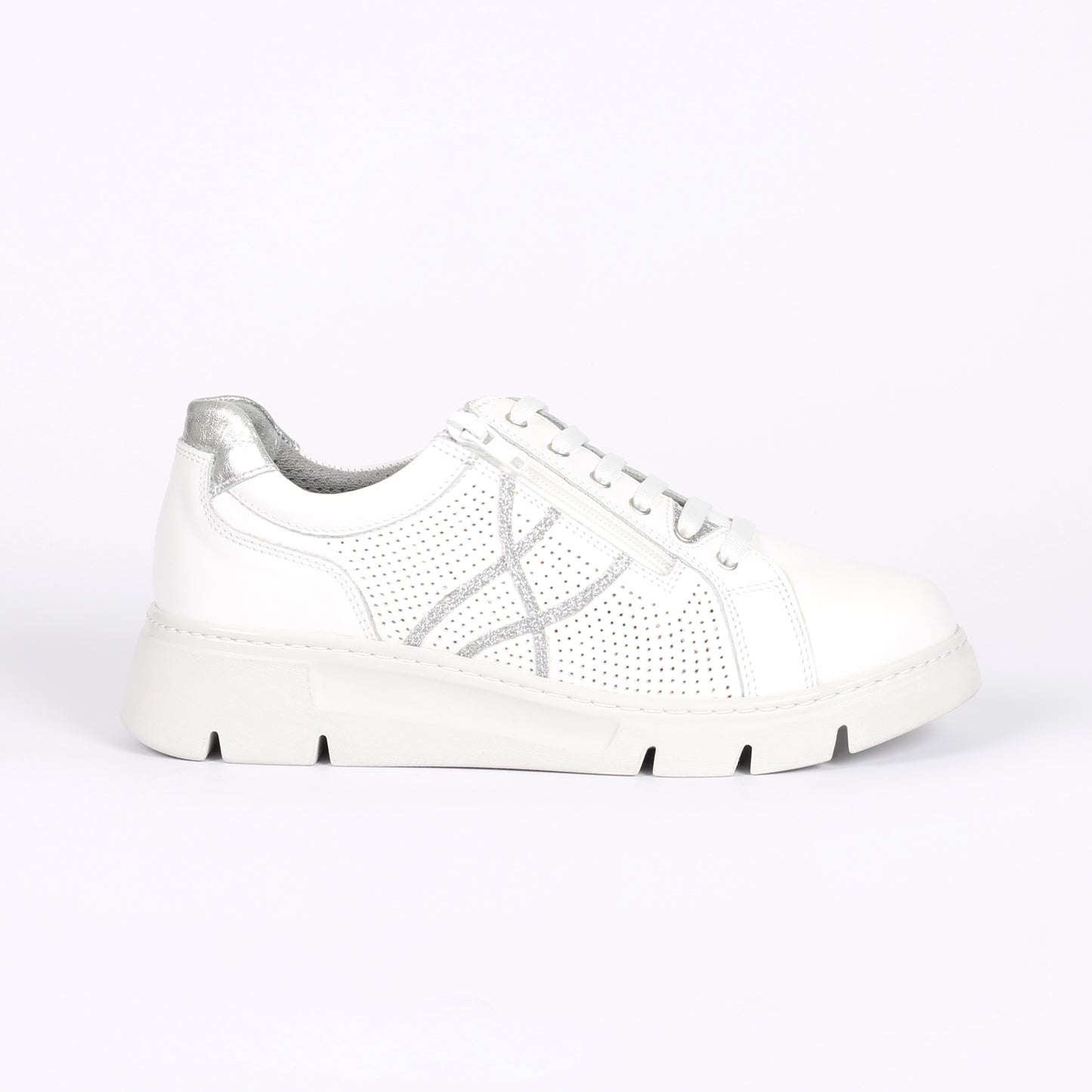 FISIODUNA: SNEAKER DONNA IN VERA PELLE  SAMERA DM42-0001