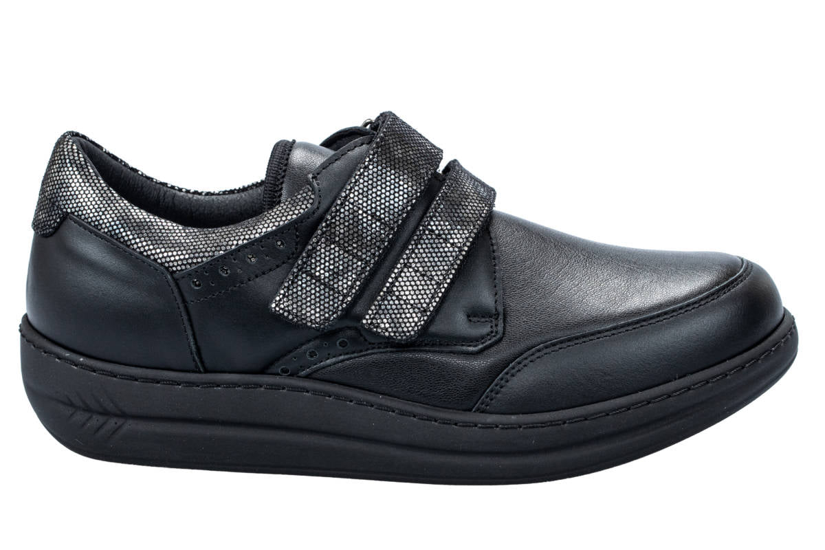 Extro Style Energy Marina – Scarpa Ortopedica Donna, Tomaia Automodellante, Velcro, Plantare Estraibile, Dispositivo Medico Detraibile