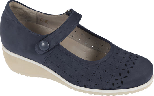 TOMASI: SCRPA DONNA IN PELLE ISABEL NAPPA COLORE BLU