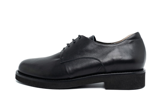Tomasi 1502 Zeno – Scarpa Ortopedica Uomo Vitello Nero, Plantare Estraibile, Dispositivo Medico Detraibile