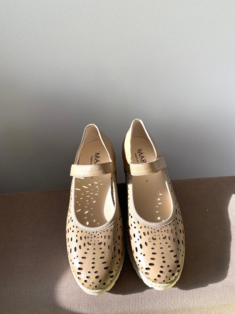 MARAL: DECOLLETE' DONNA IN PELLE (NAPPA) 416S COLORE SABBIA